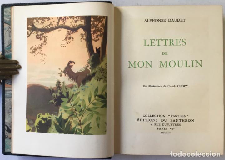 Libros de segunda mano: LETTRES DE MON MOULIN. - DAUDET, Alphonse. - Foto 2
