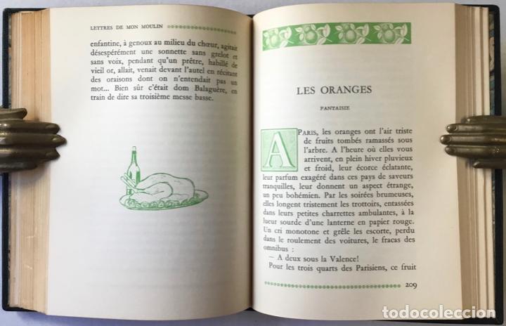 Libros de segunda mano: LETTRES DE MON MOULIN. - DAUDET, Alphonse. - Foto 4
