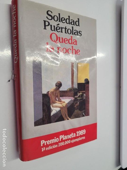 Libros de segunda mano: Queda la noche - PU&Eacute;RTOLAS, Soledad.- Primera Edici&oacute;n - Foto 1
