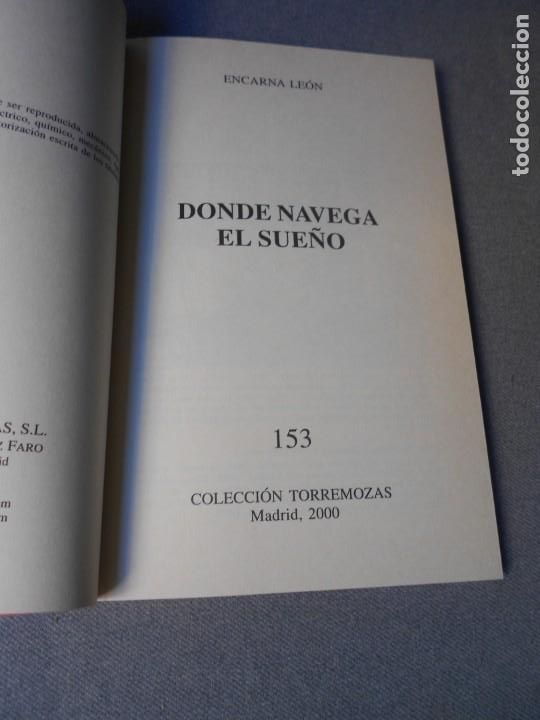 Libros de segunda mano: DONDE NAVEGA EL SUE&Ntilde;O - Foto 2