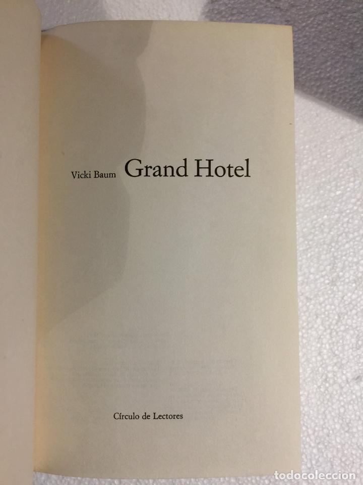 Libros de segunda mano: Grand hotel - Vicki Baum - Foto 3