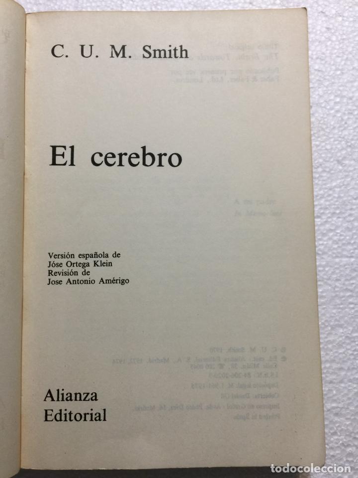 Libros de segunda mano: El cerebro - C. U. M. Smith - Foto 4