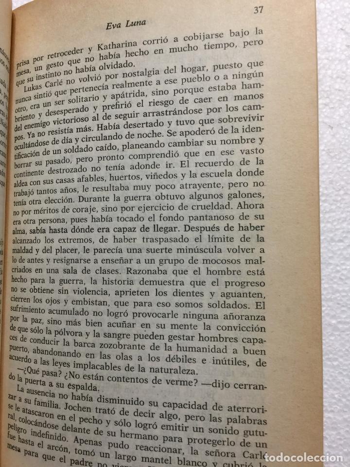 Libros de segunda mano: Eva luna - Isabel Allende - Foto 3