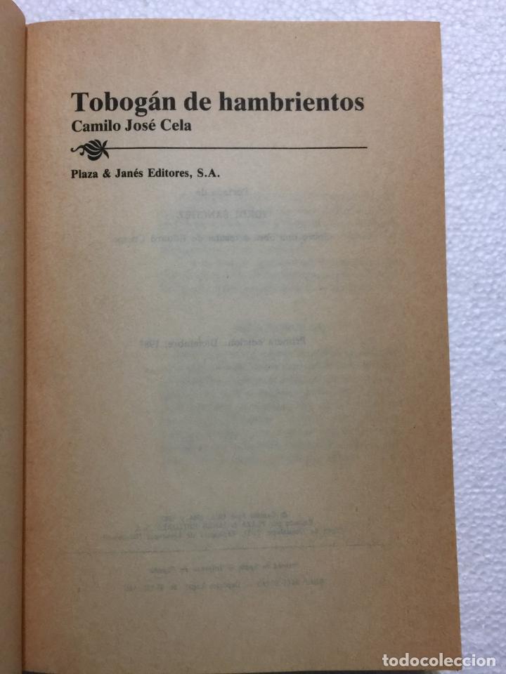 Libros de segunda mano: Tobogan de hambrientos - Camilo Jos&eacute; Cela - Foto 5