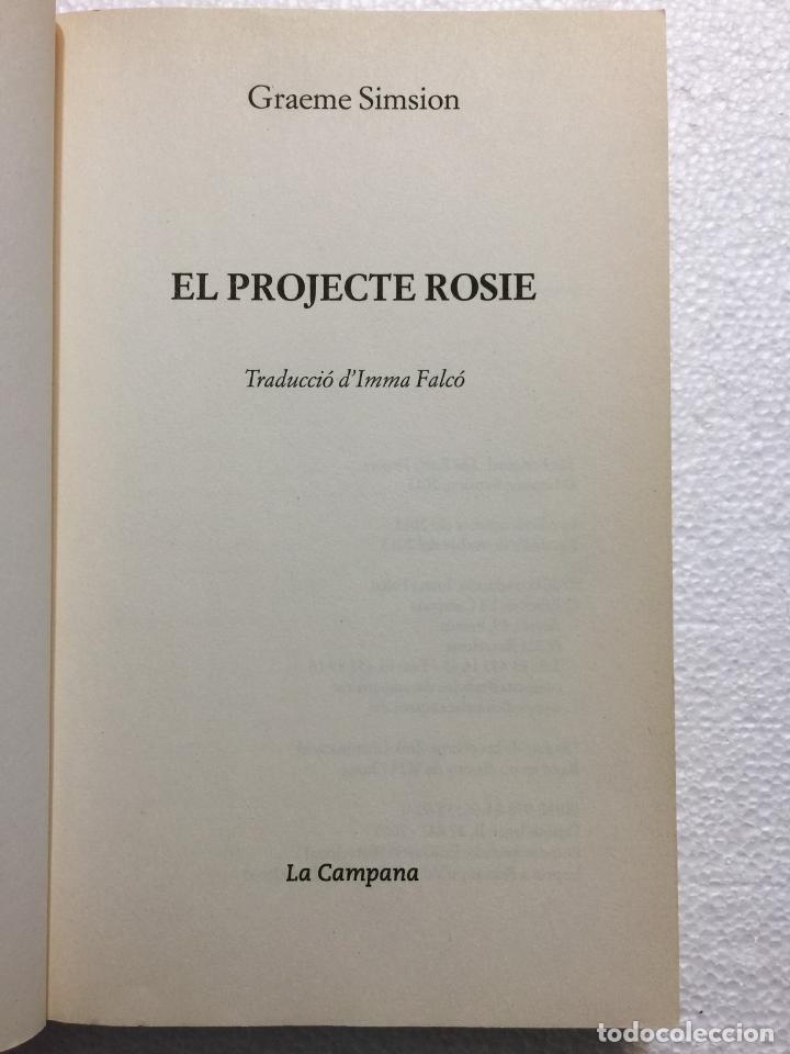 Libros de segunda mano: El projecte Rosie - Graeme Simsion - Foto 4