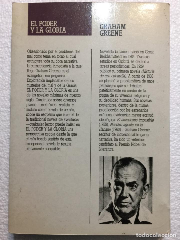Libros de segunda mano: El poder y la gloria - Graham Greene - Foto 2