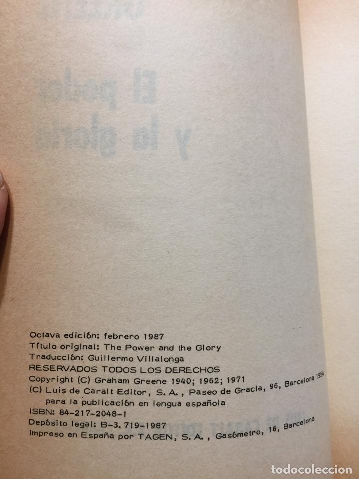 Libros de segunda mano: El poder y la gloria - Graham Greene - Foto 3
