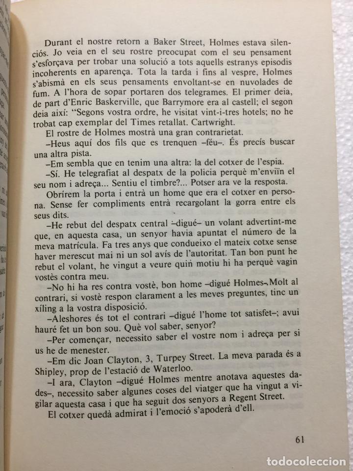 Libros de segunda mano: El detectiu Sherlock Holmes (I) - Conan Doyle - Foto 4