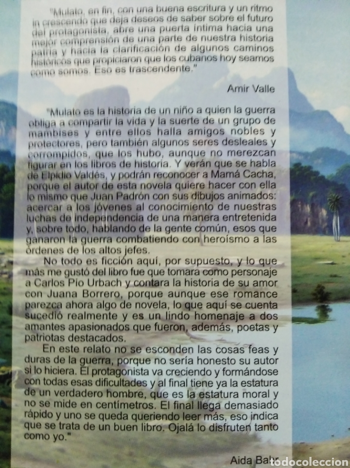 Libros de segunda mano: Mulato. Luis Rafael. - Foto 2