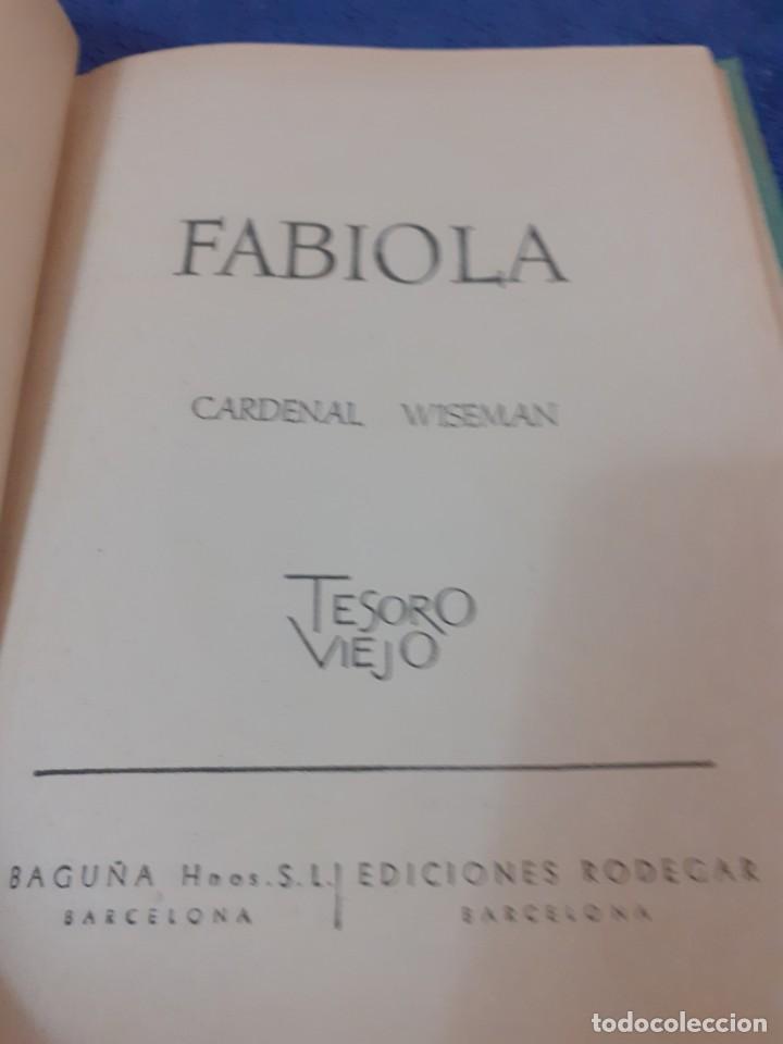 Libros de segunda mano: libro antiguo Fabiola - Foto 2