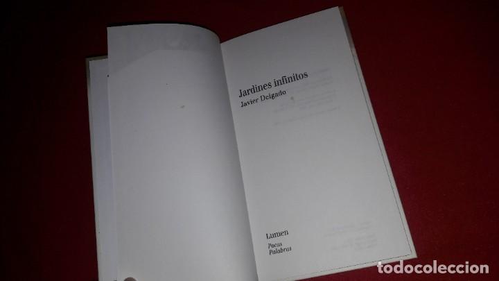 Libros de segunda mano: JARDINES INFINITOS. JAVIER DELGADO. - Foto 3