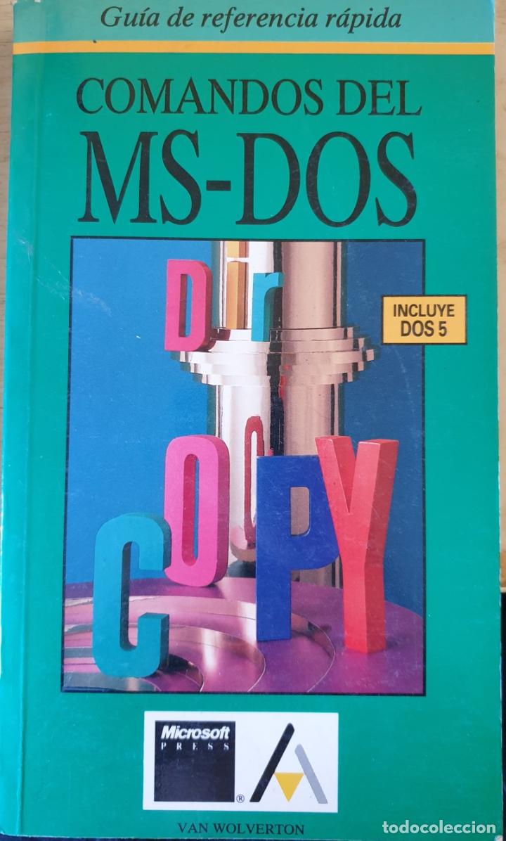 Libros de segunda mano: COMANDOS DEL MS-DOS. GUIA DE REFERENCIA RAPIDA. - - Foto 1