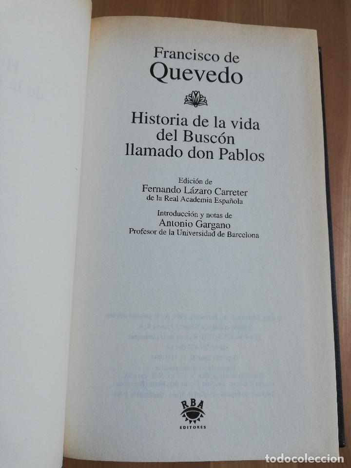 Libros de segunda mano: EL BUSC&Oacute;N (FRANCISCO DE QUEVEDO) - Foto 2