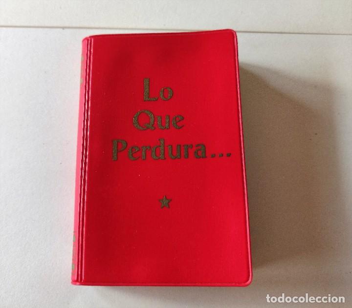 Libros de segunda mano: Libro Mini Lo que Perdura - Foto 1
