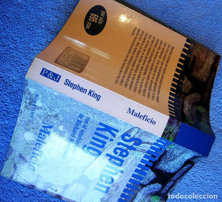 Libros de segunda mano: MALEFICIO - STEPHEN KING - ES PRIMERA EDICION EN JUNIO 1996 - Foto 2