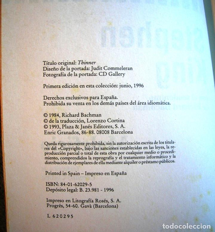 Libros de segunda mano: MALEFICIO - STEPHEN KING - ES PRIMERA EDICION EN JUNIO 1996 - Foto 4