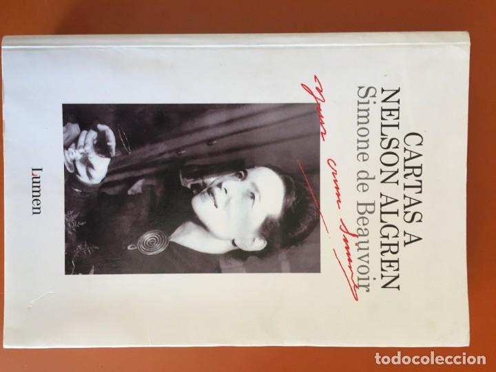Libros de segunda mano: Cartas a Nelson Algren. Simone de Beauvoir - Foto 1