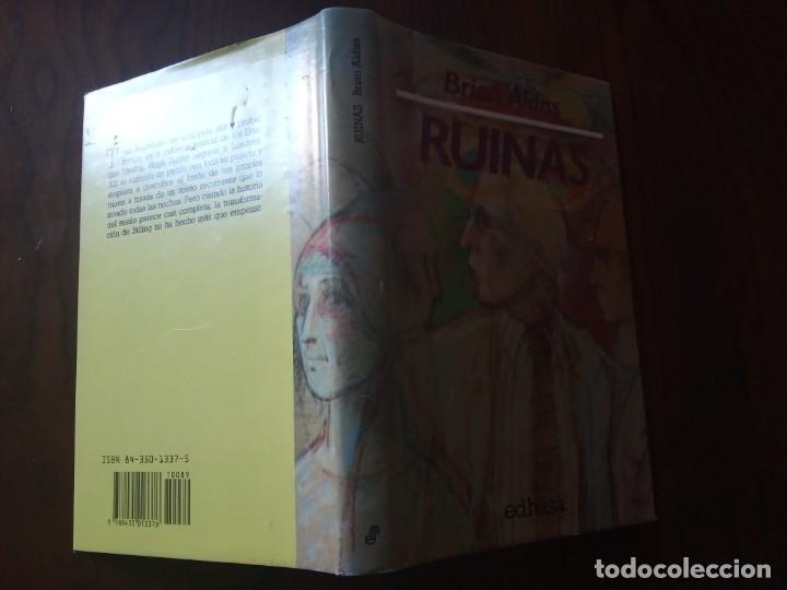 Libros de segunda mano: RUINAS -BRIAN ALDISS. EDHASA, 1989. - Foto 2