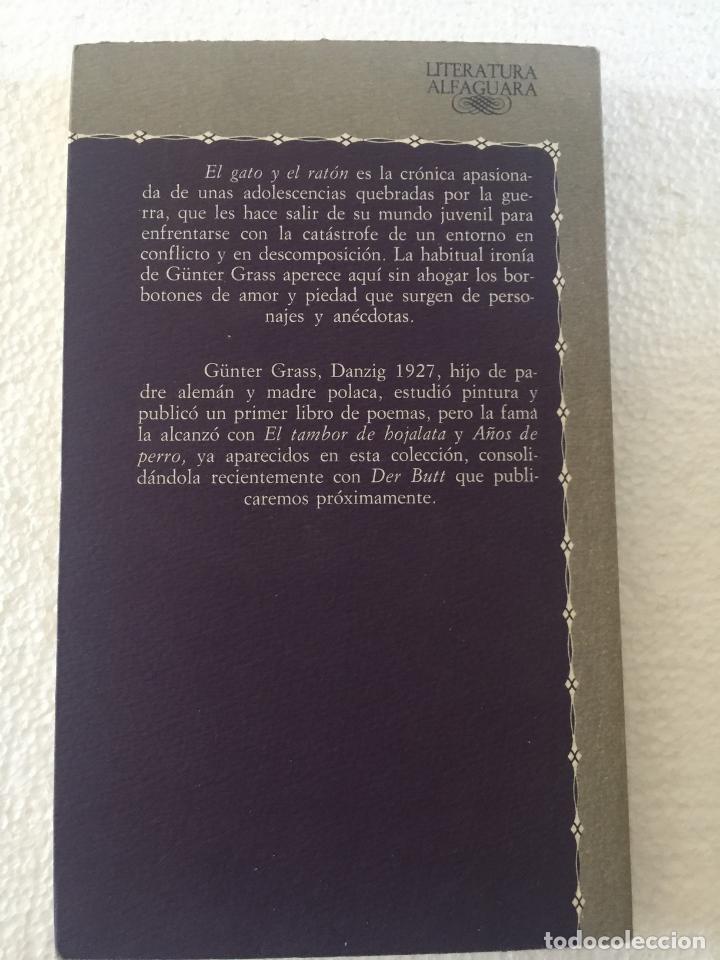 Libros de segunda mano: El gato y el rat&oacute;n - G&uuml;nter Grass - Foto 2