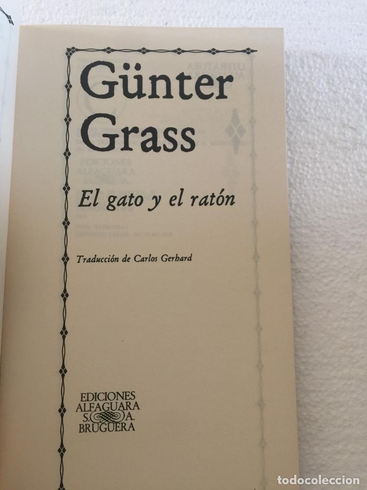 Libros de segunda mano: El gato y el rat&oacute;n - G&uuml;nter Grass - Foto 4