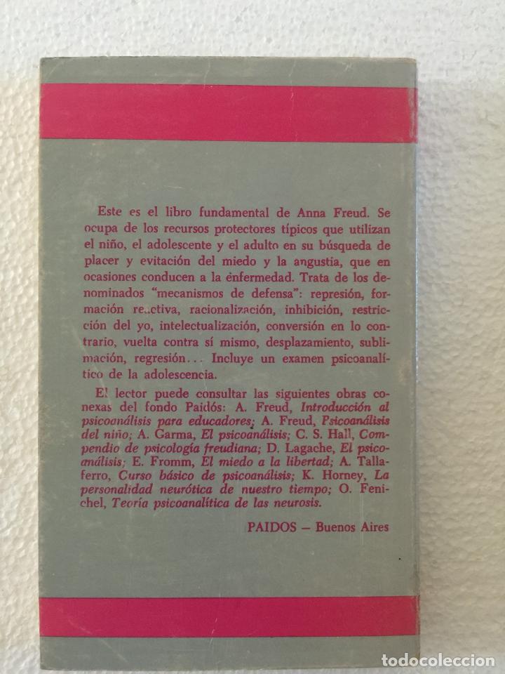 Libros de segunda mano: El yo y los mecanismos de defensa - Anna Freud - Foto 4