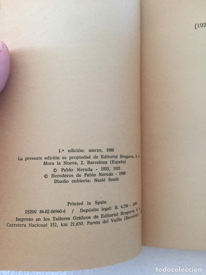 Libros de segunda mano: Residencia en la tierra - Pablo Neruda - Foto 5
