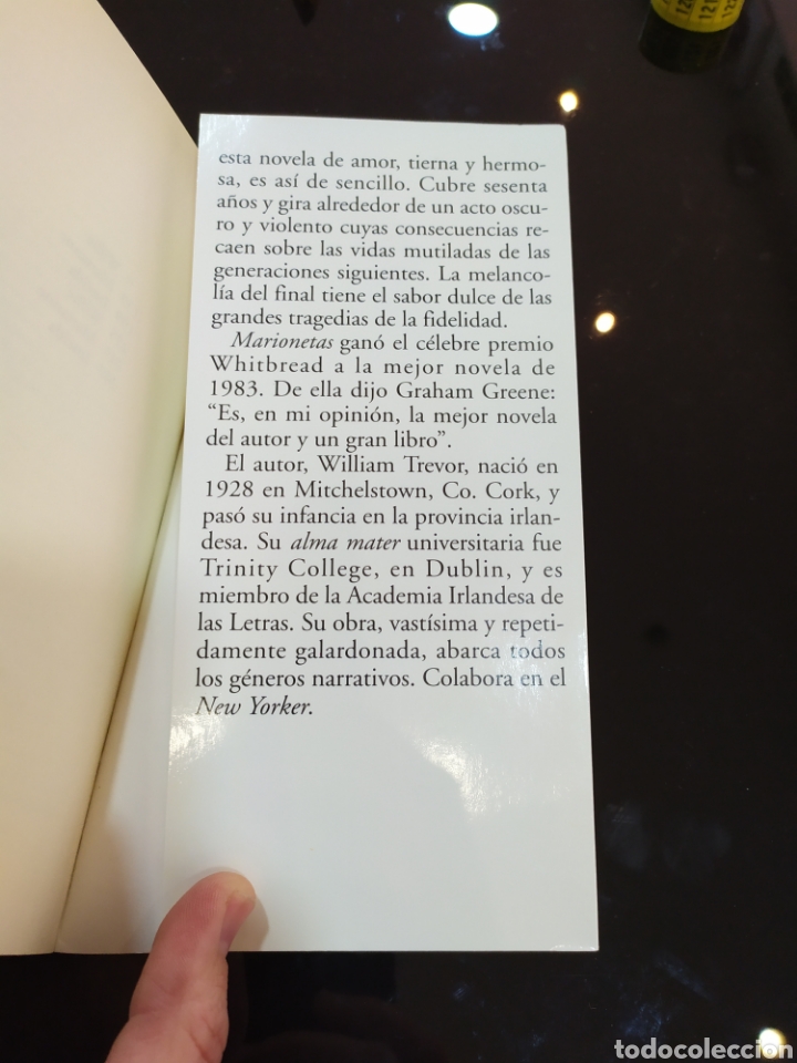Libros de segunda mano: Marionetas. William Trevor - Foto 5