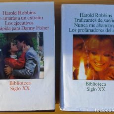 Libros de segunda mano: 2 LIBROS DE HAROLD ROBBINS MIRA LAS FOTOS LOTE Nº 39
