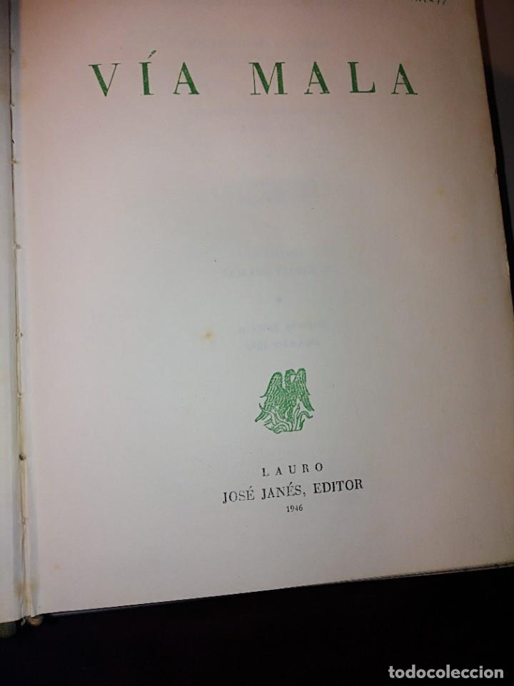 Libros de segunda mano: Via mala ( John Knittel ) - Foto 1