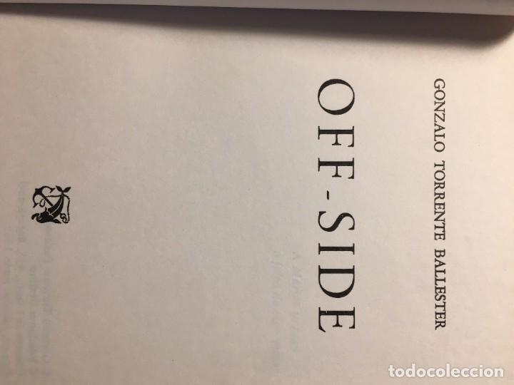 Libros de segunda mano: Off-side. Gonzalo Torrente Ballester - Foto 1