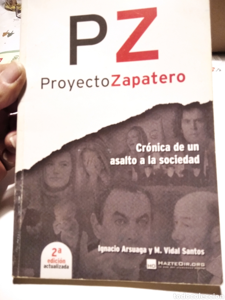 Libros de segunda mano: PZ proyecto Zapatero - Foto 1