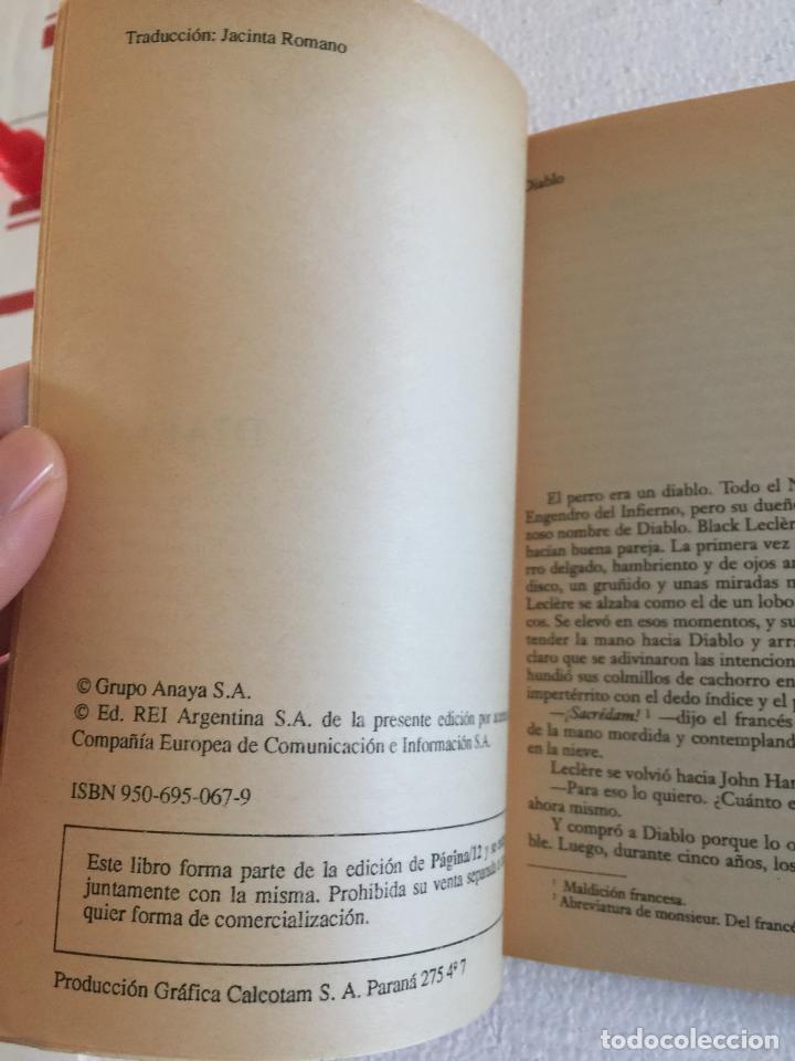 Libros de segunda mano: Diablo - Jack London - Foto 3