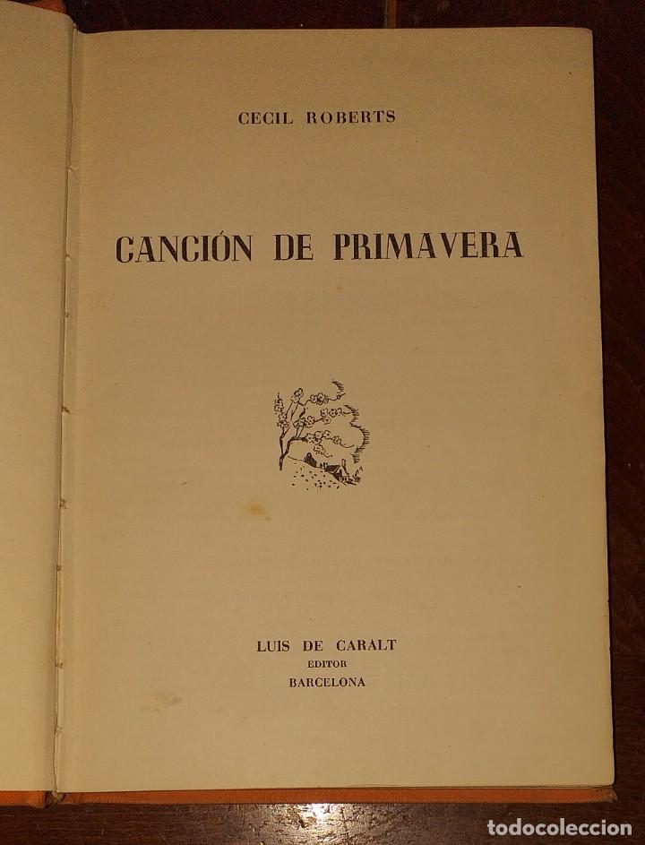 Libros de segunda mano: CANCI&Oacute;N DE PRIMAVERA - Foto 2
