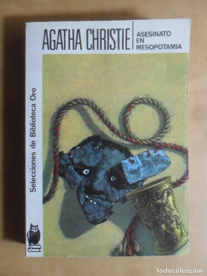 Libros de segunda mano: ASESINATO EN MESOPOTAMIA - AGATHA CHRISTIE - ED. MOLINO - 1989