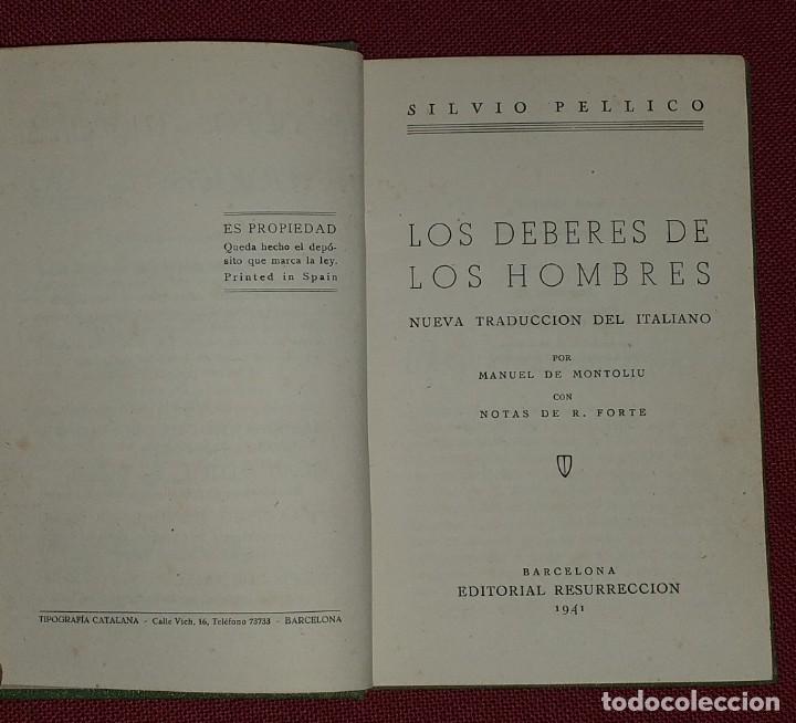 Libros de segunda mano: LOS DEBERES DE LOS HOMBRES - Foto 3