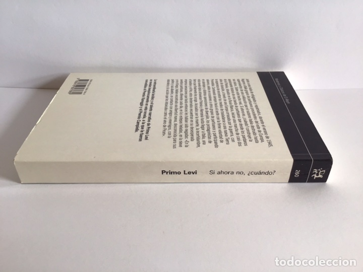 Libros de segunda mano: SI AHORA NO, &iquest;CU&Aacute;NDO? / PRIMO LEVI / EL ALEPH - Foto 6