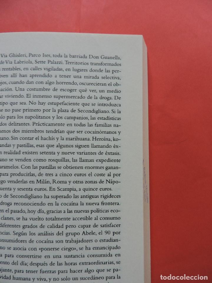 Libros de segunda mano: Gomorra. SAVIANO, Roberto. DeBolsillo - Foto 3