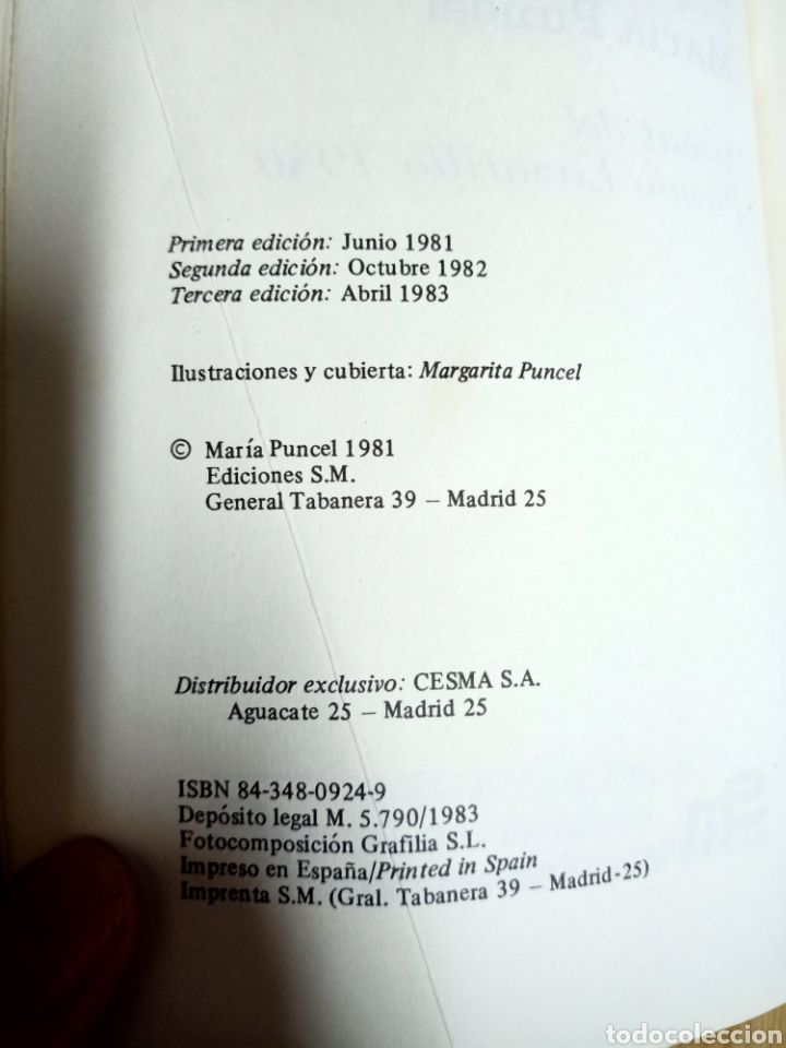 Libros de segunda mano: Mar&iacute;a Puncel - Abuelita Opalina - Foto 4