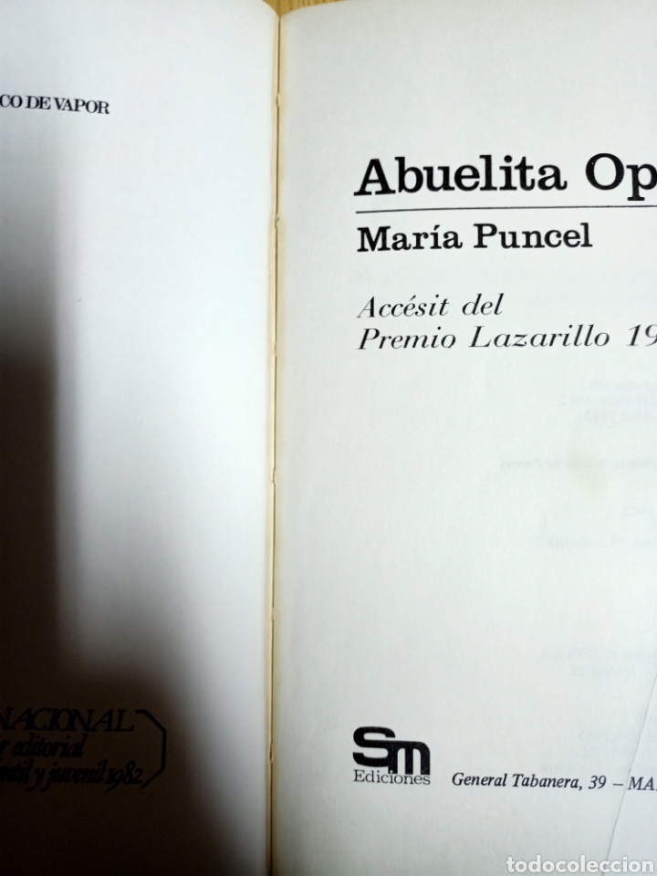 Libros de segunda mano: Mar&iacute;a Puncel - Abuelita Opalina - Foto 5