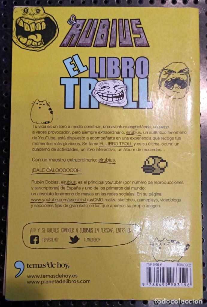 Libros de segunda mano: Libro: El Rubius. El libro troll, 2014 - Foto 3
