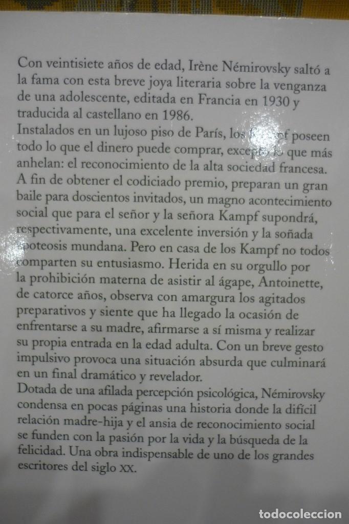 Libros de segunda mano: EL BAILE, DE IR&Egrave;NE N&Eacute;MIROVSKY. - Foto 4