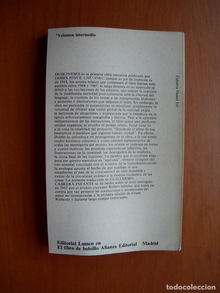 Libros de segunda mano: DUBLINESES / JAMES JOYCE - Foto 2