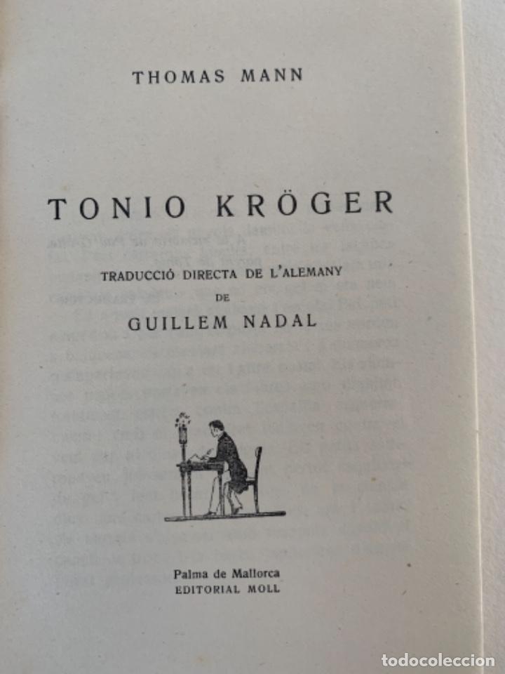 Libros de segunda mano: To&ntilde;o Kr&ouml;ger de Thomas Mann - Foto 2