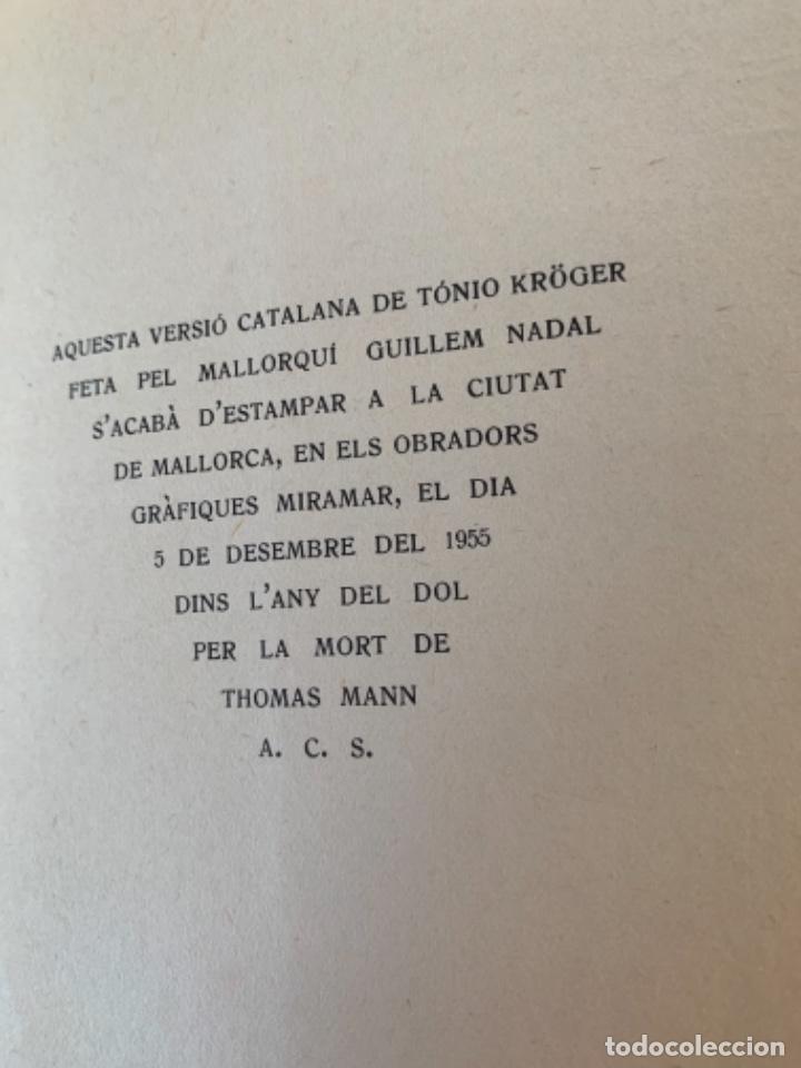 Libros de segunda mano: To&ntilde;o Kr&ouml;ger de Thomas Mann - Foto 3