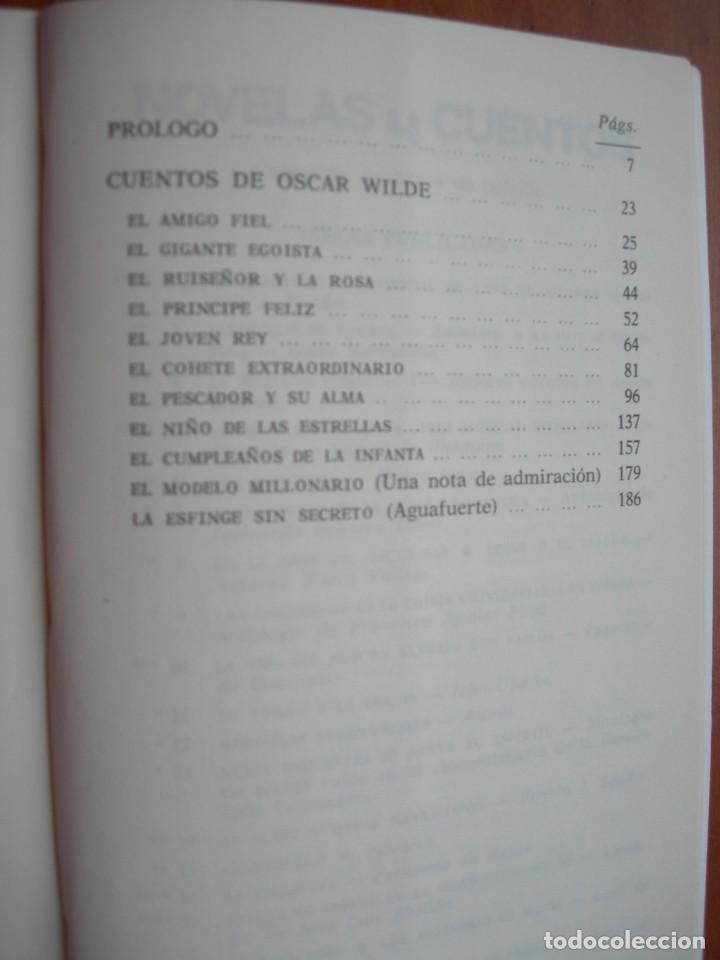 Libros de segunda mano: CUENTOS / OSCAR WILDE - Foto 3