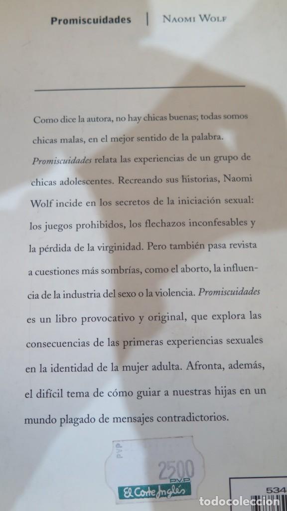 Libros de segunda mano: PROMISCUIDADES. WOLF - Foto 2