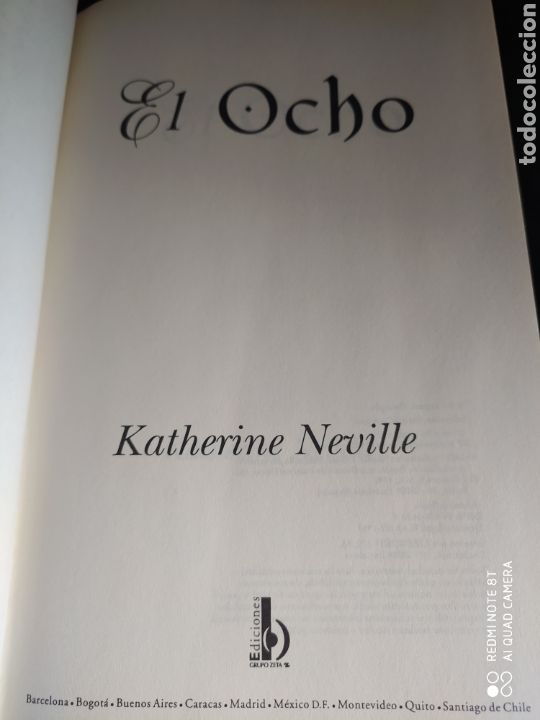 Libros de segunda mano: El ocho - Foto 1