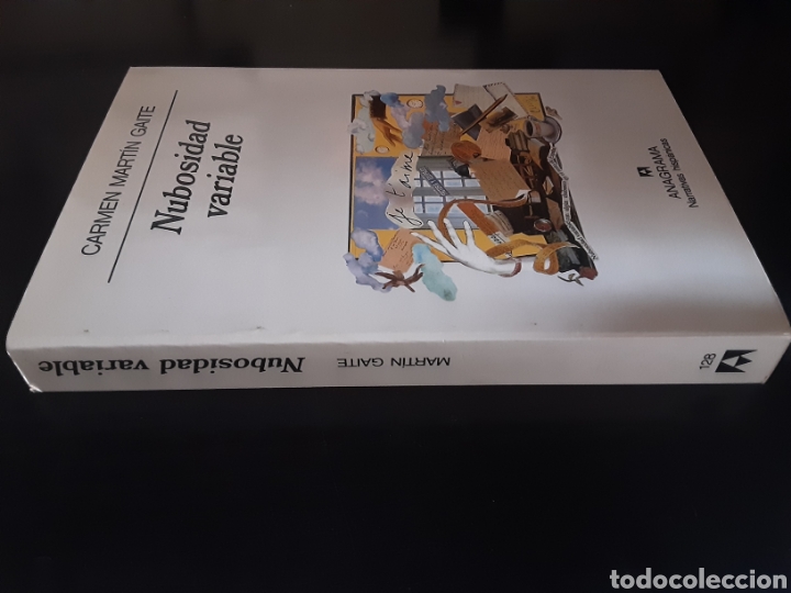 Libros de segunda mano: Nubosidad variable. Carmen Mart&iacute;n Gaite. - Foto 2