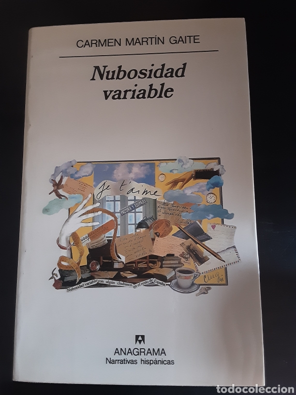 Libros de segunda mano: Nubosidad variable. Carmen Mart&iacute;n Gaite. - Foto 1
