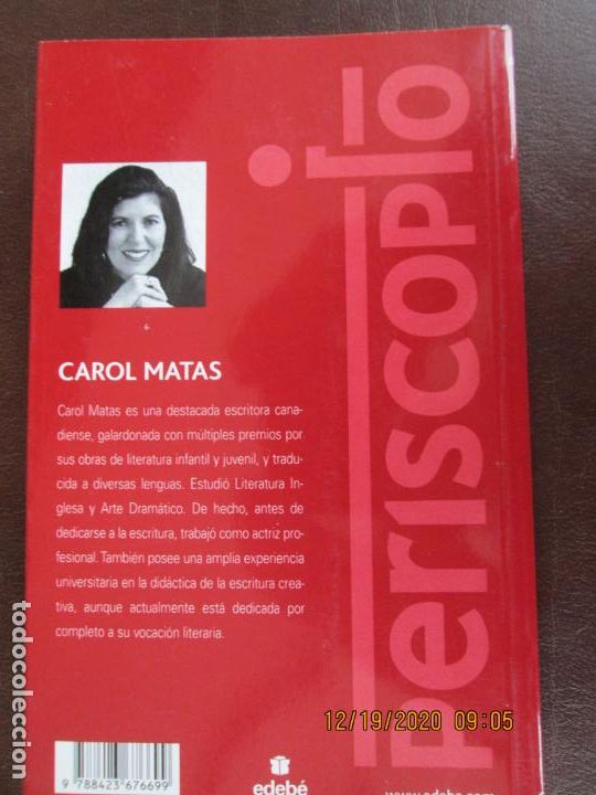 Libros de segunda mano: JESPER - CAROL MATAS - EDEB&Eacute; 2009. - Foto 2